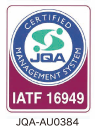 IATF16949 JQA-AU0384マーク