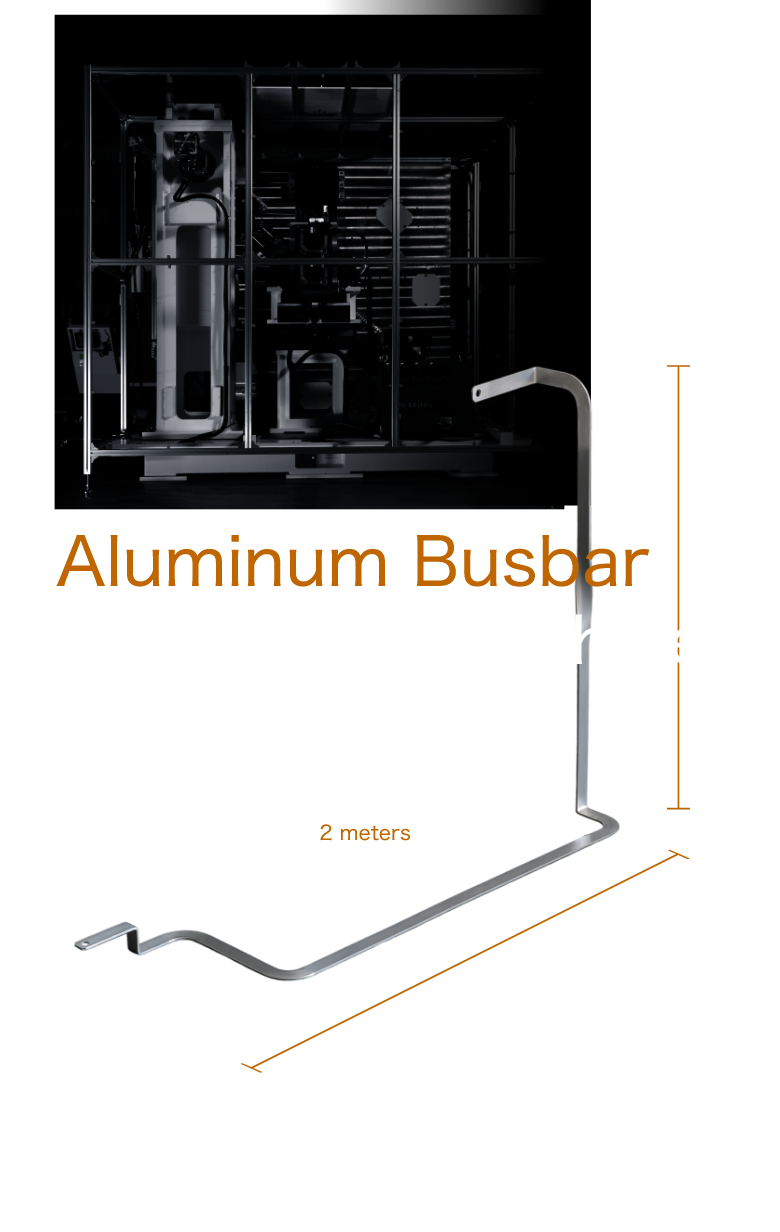 Aluminum Busbar processing machine